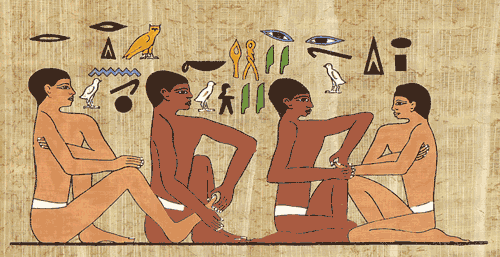 リフレクソロジーのルーツエジプト壁画